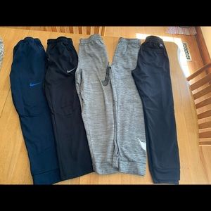 5 pair boys Nike sweatpants